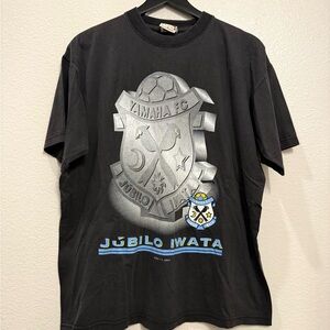 1993 Vintage Japanese Soccer Club Nutmeg Men’s Soccer Tshirt M/L 21x26.5